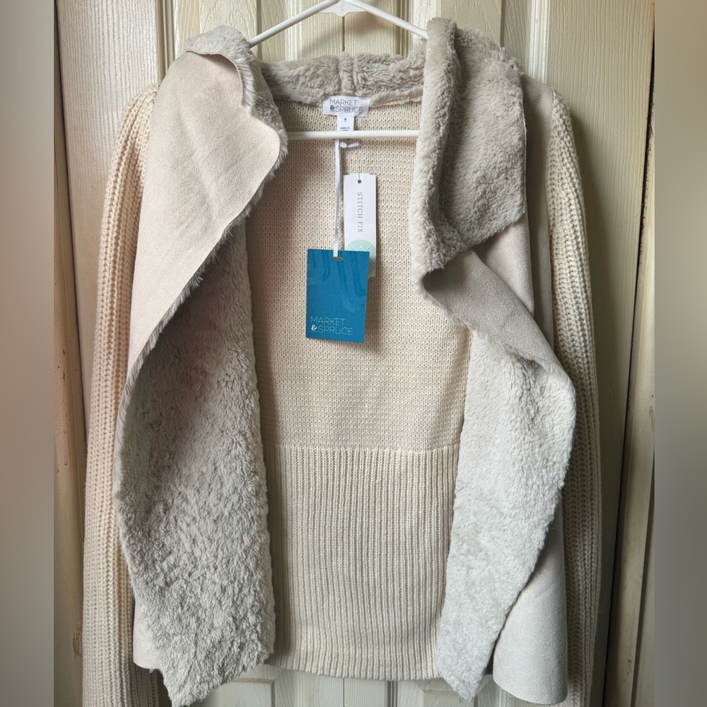 Market and spruce cardigan NWT
